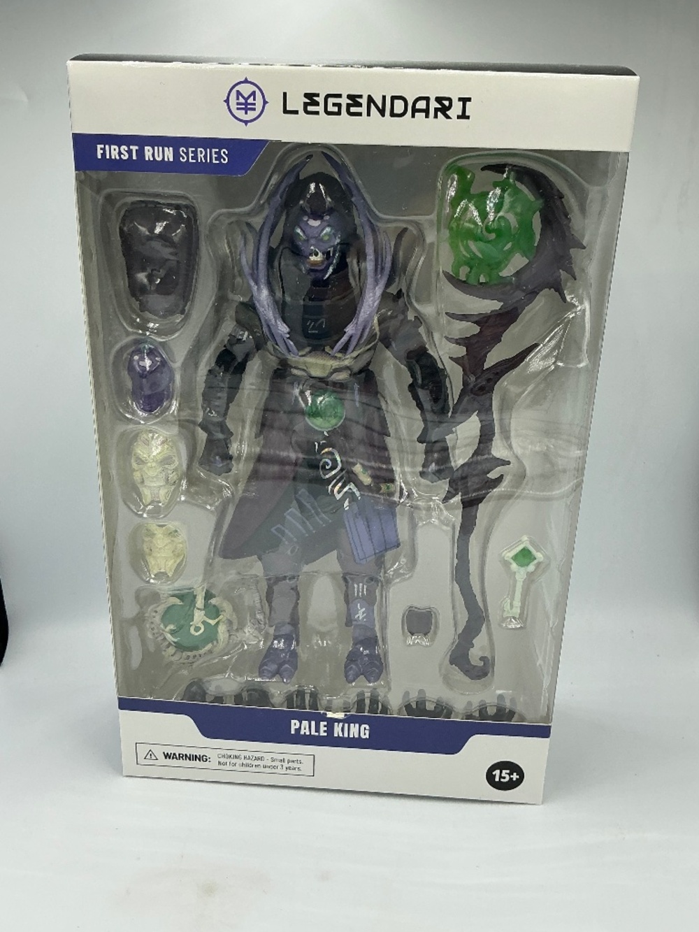 Meta Travelers Legendari Pale King Action Figure First Run Series Sealed Box